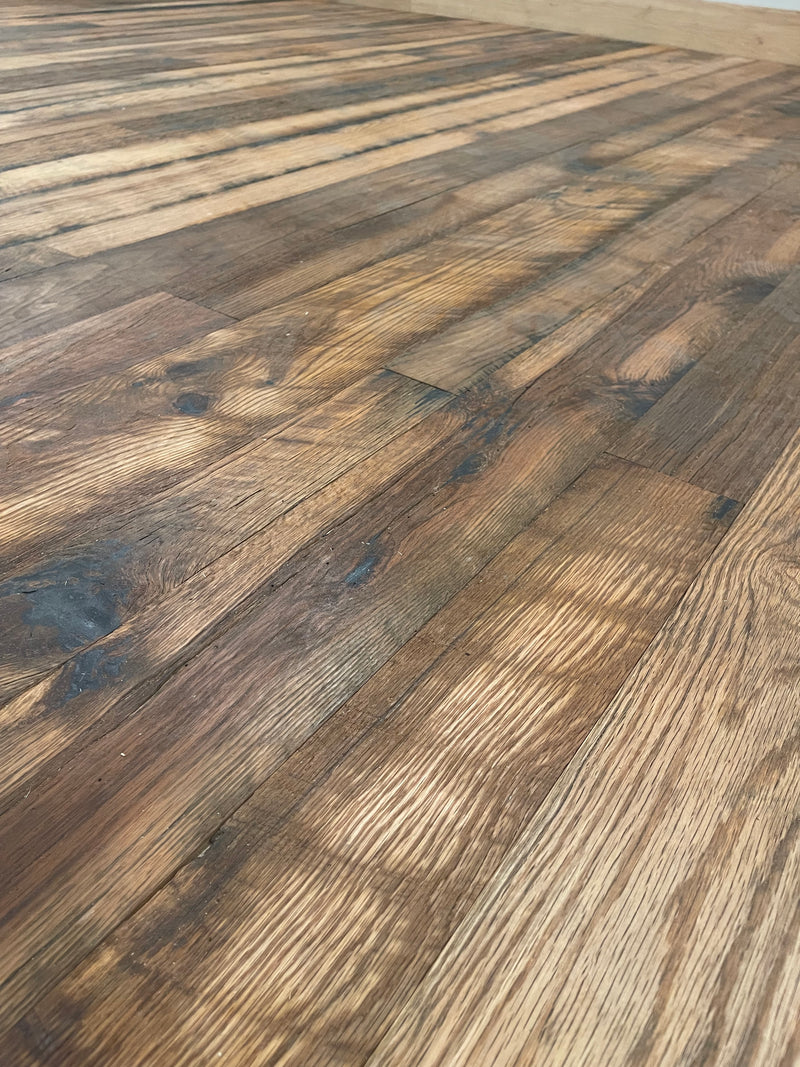 Candy Roads Solid Reclaimed Wood Flooring
