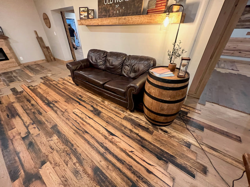 Honor Oak Engineered Pre-Finished Reclaimed Wood Flooring