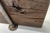 Reclaimed Smoked Oak Shelf