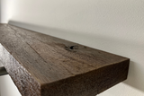 Reclaimed Smoked Oak Shelf