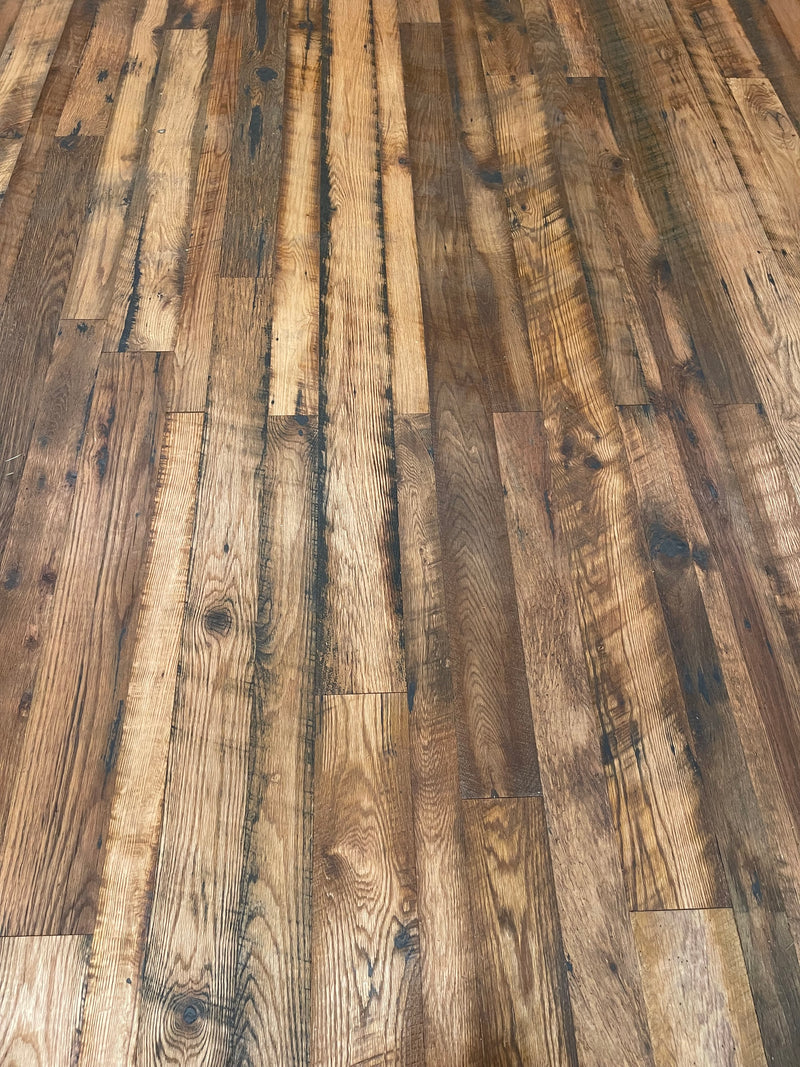 Candy Roads Solid Reclaimed Wood Flooring