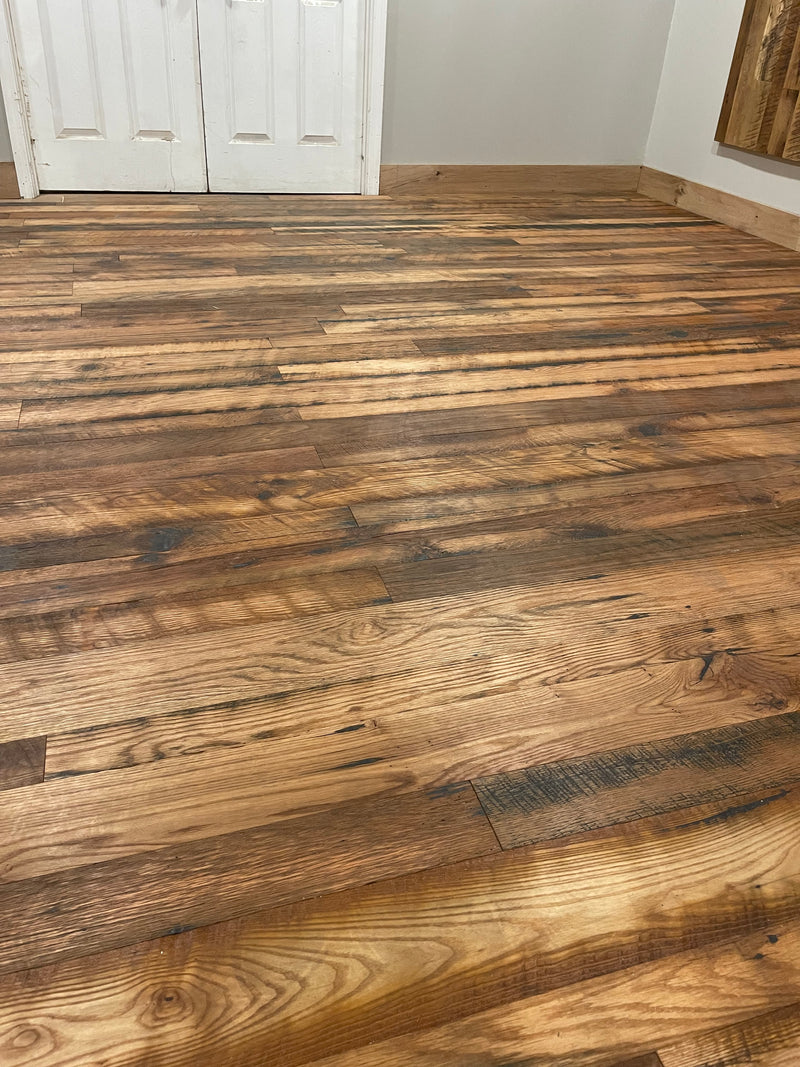 Candy Roads Solid Reclaimed Wood Flooring