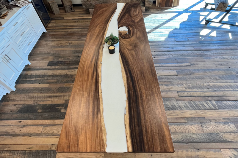 MARKED DOWN! - White River Table 40"