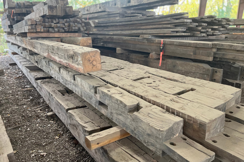 Complete Timber Frame Barn Kit Old World Lumber Co. Old World