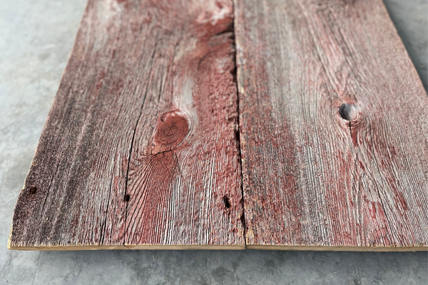 Faded Red Barn Siding