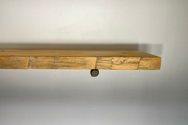 Hand Hewn Beam Shelf 48"