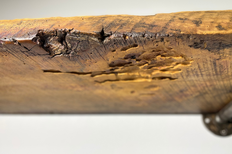 Smooth Edge Brown Shelf