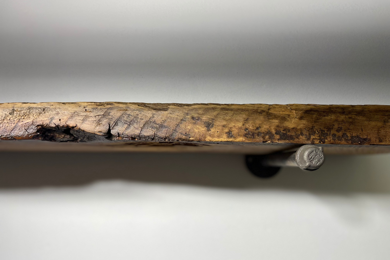 Smooth Edge Brown Shelf
