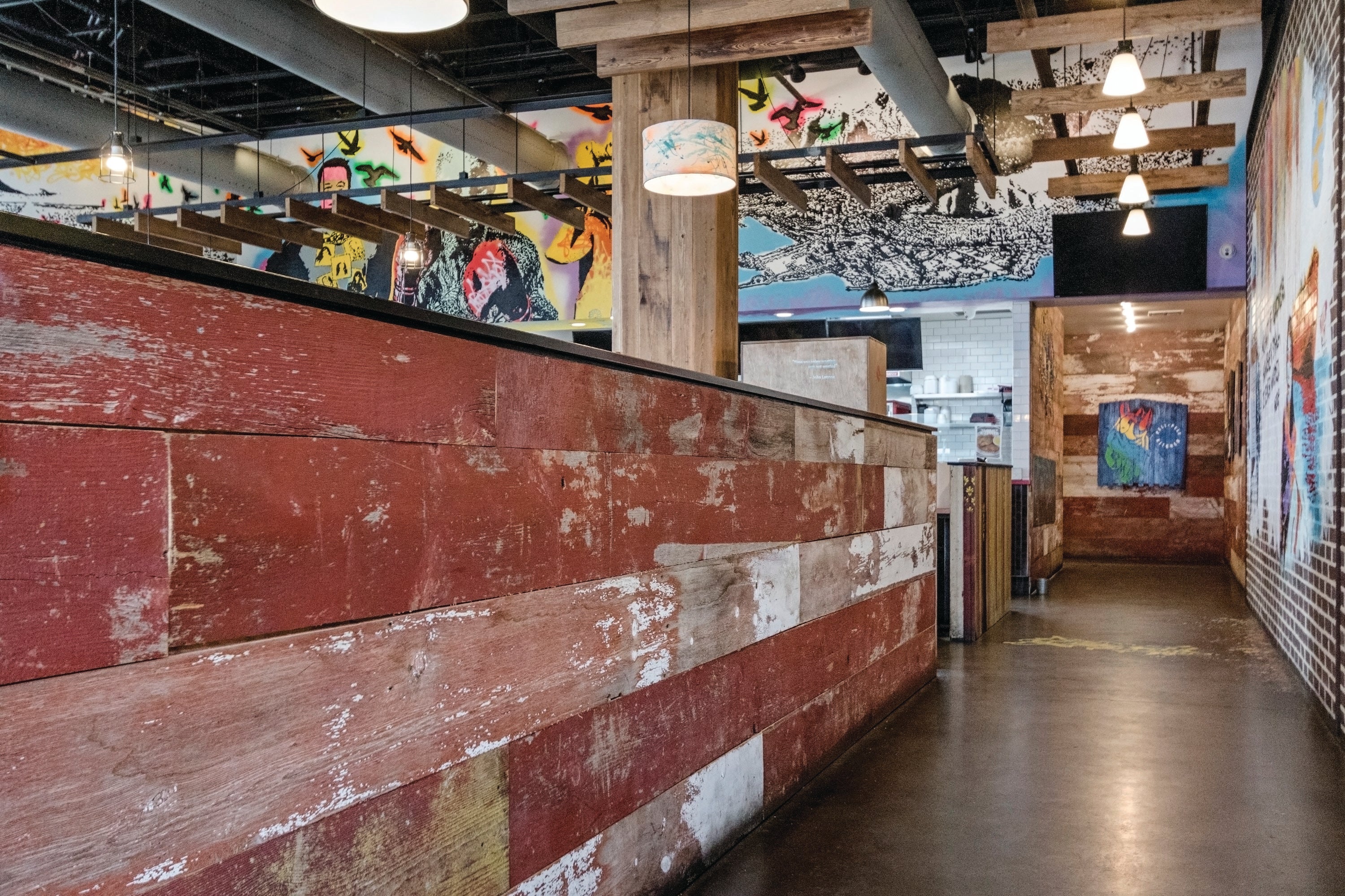 Reclaimed barn siding project 3