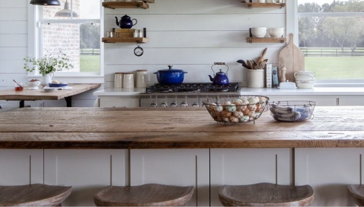 Reclaimed wood tables