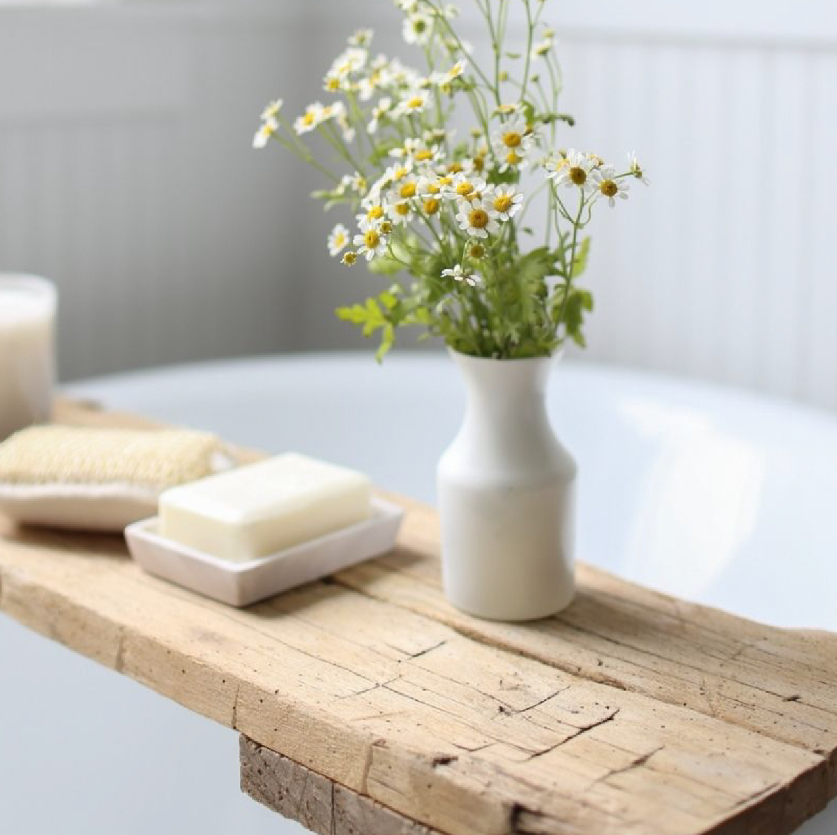 Round White Epoxy Table - 48  Old World Lumber Co. - – Old World  Lumber-Store